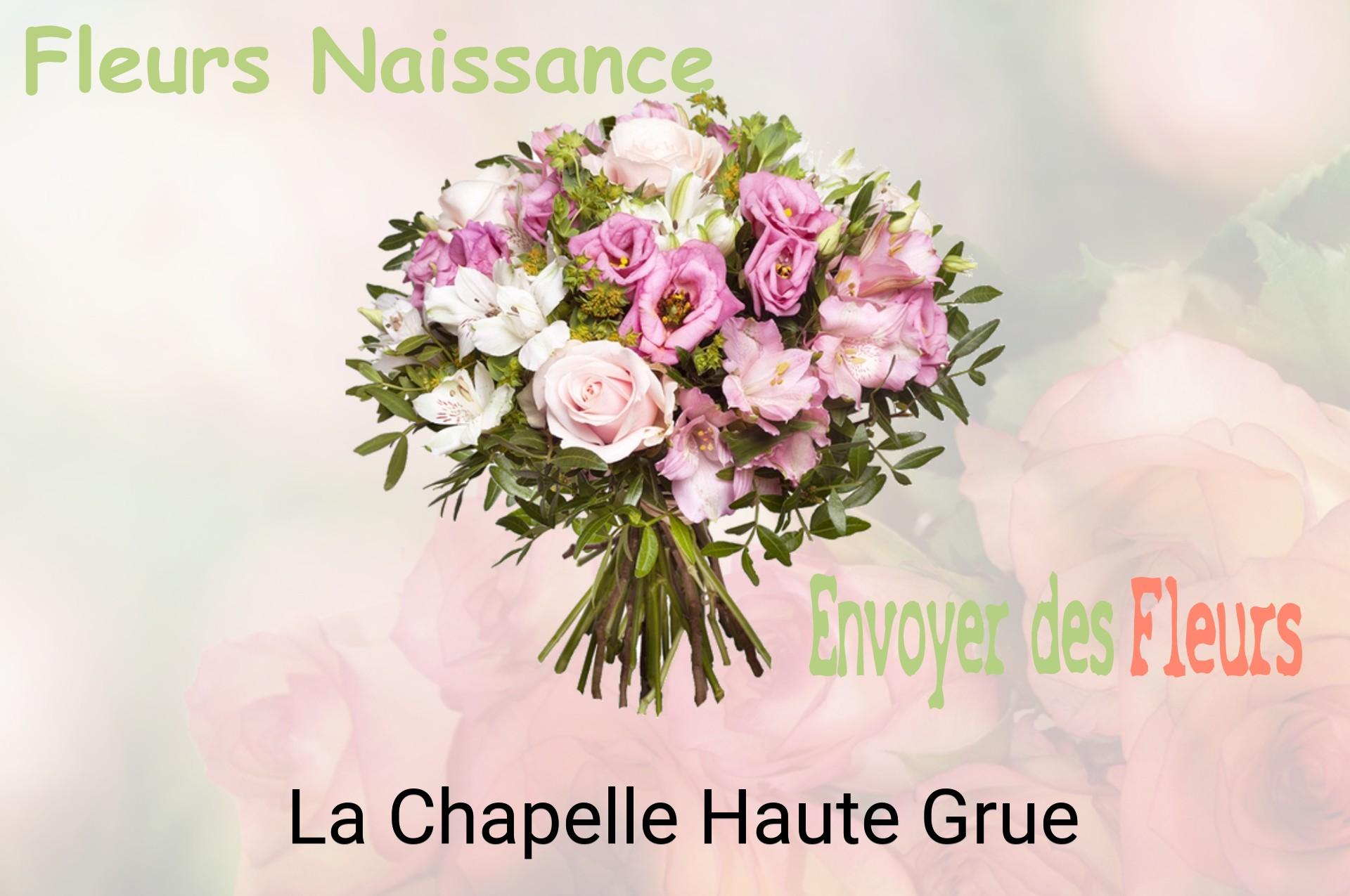 Bouquet de fleurs de naissance livré à La Chapelle-Haute-Grue